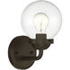 Knoll 1 Light 6 inch Oil Rubbed Bronze Wall Sconce Wall Light