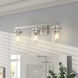 Jedrek 3 Light 24 inch Brushed Nickel Vanity Light Wall Light