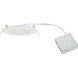 EnviroLite LED 4.72 inch White Slim Panel Downlight Ceiling Light