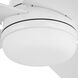 Astrea 52 inch Matte White with Matte White/Blonde Maple Reversible Blades Ceiling Fan