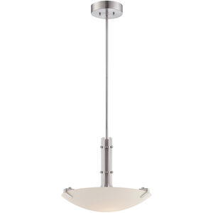 Archer LED 20.5 inch Satin Platinum Inverted Pendant Ceiling Light