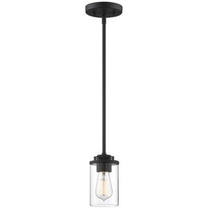 Jedrek 1 Light 4 inch Black Mini Pendant Ceiling Light