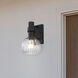 Fernwood LED 13 inch Black Outdoor Wall Sconce