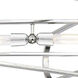 Kenzo 4 Light 38 inch Polished Nickel Island Pendant Ceiling Light