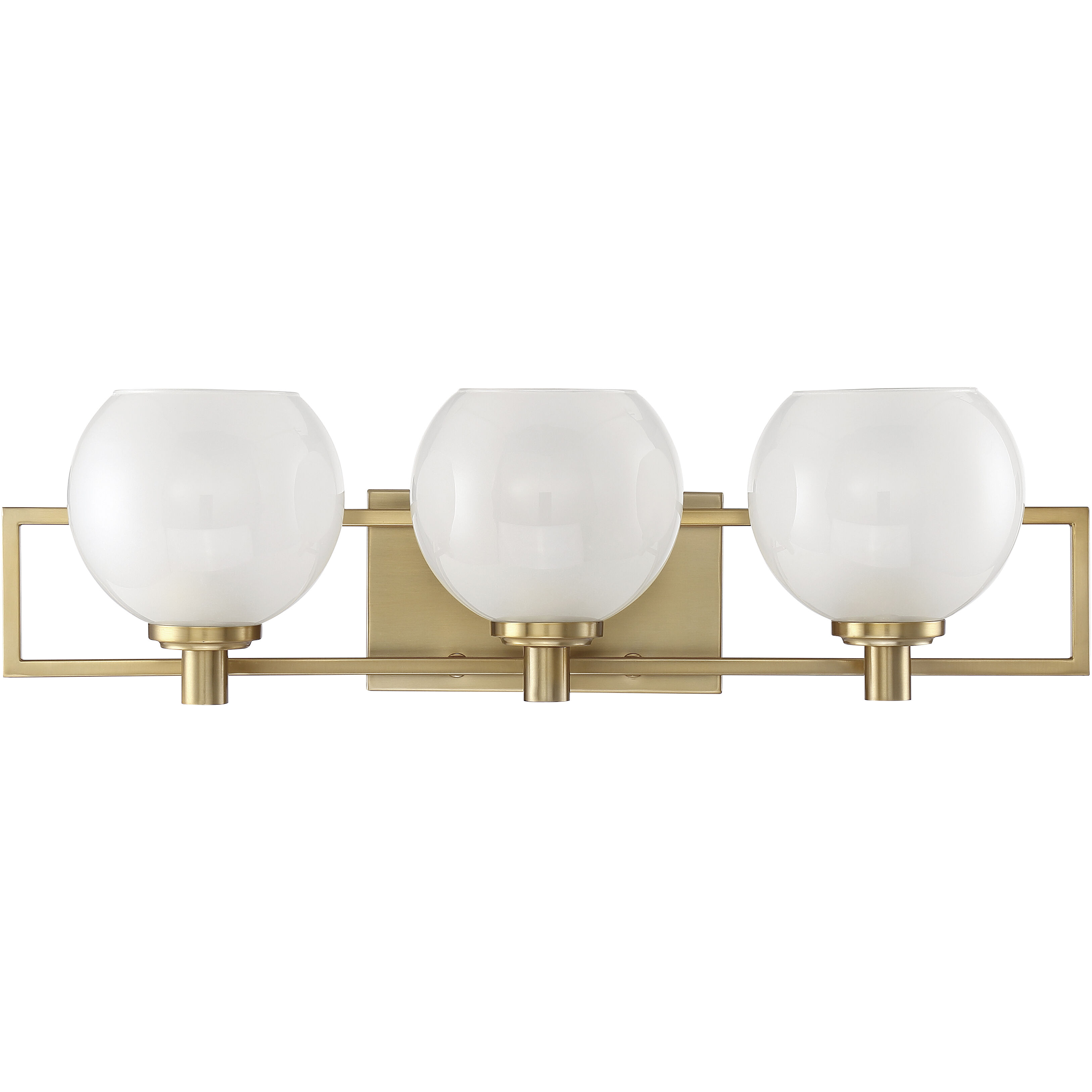 Cowen 3 Light 24 inch Brushed Gold Bath Light Wall Light