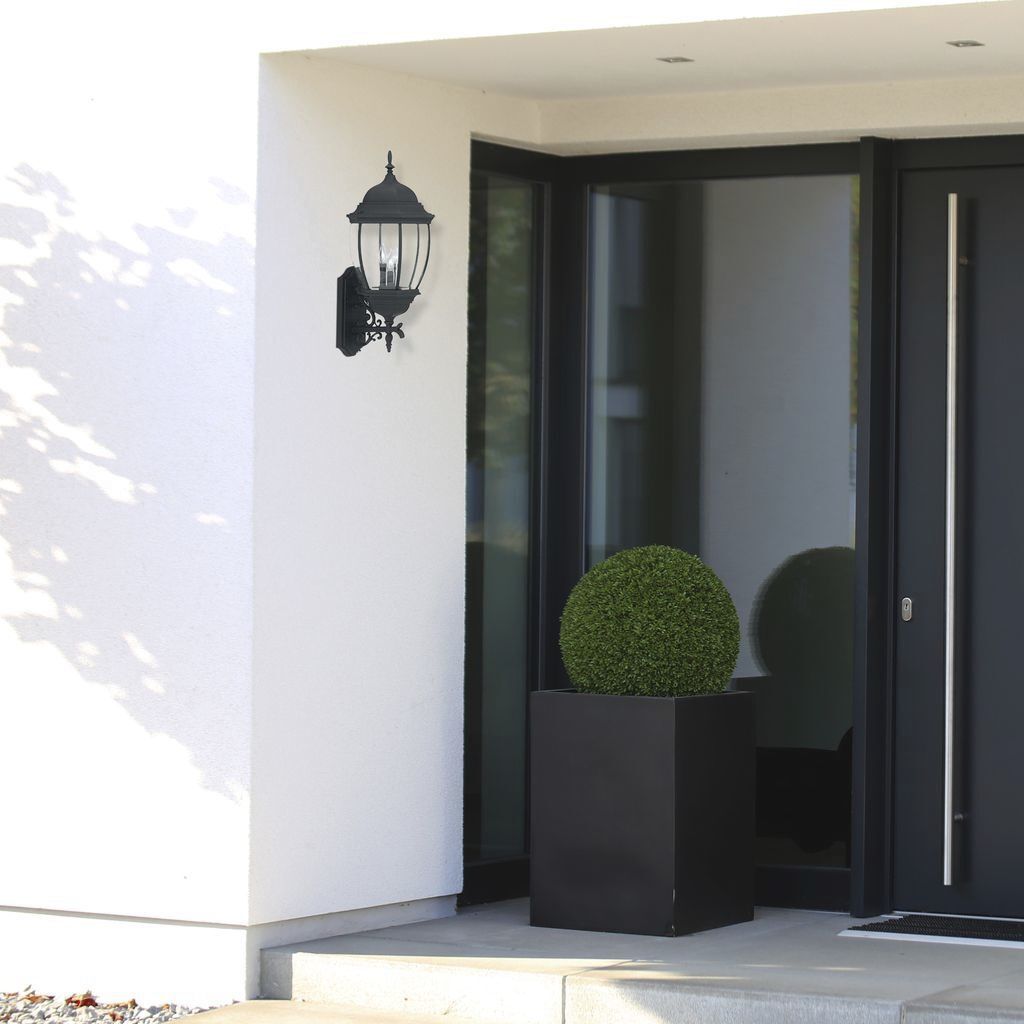 Tiverton 3 Light 29 inch Black Outdoor Wall Lantern