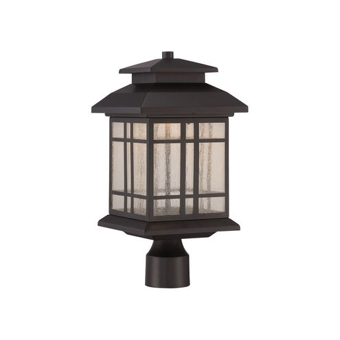 Piedmont LED 17 inch Oil Rubbed Bronze Outdoor Post Lantern