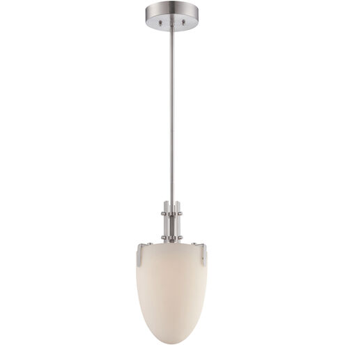 Archer LED 7.75 inch Satin Platinum Mini Pendant Ceiling Light