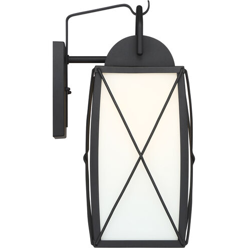 Fairlington 1 Light 17 inch Black Outdoor Wall Lantern