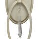 Hutton 1 Light 5 inch Sterling Gold Wall Sconce Wall Light