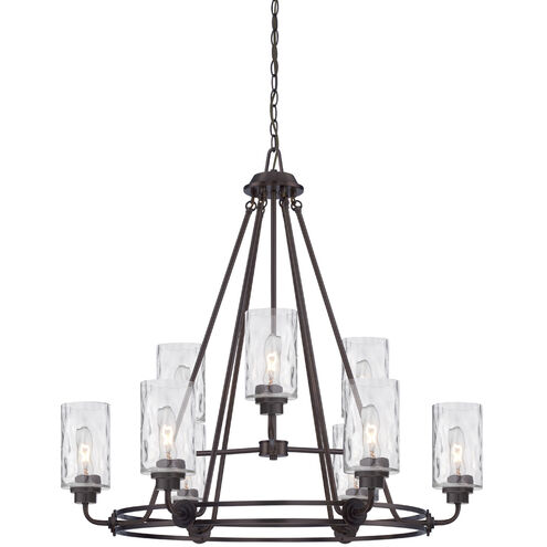 Gramercy Park 9 Light 34 inch Old English Bronze Chandelier Ceiling Light