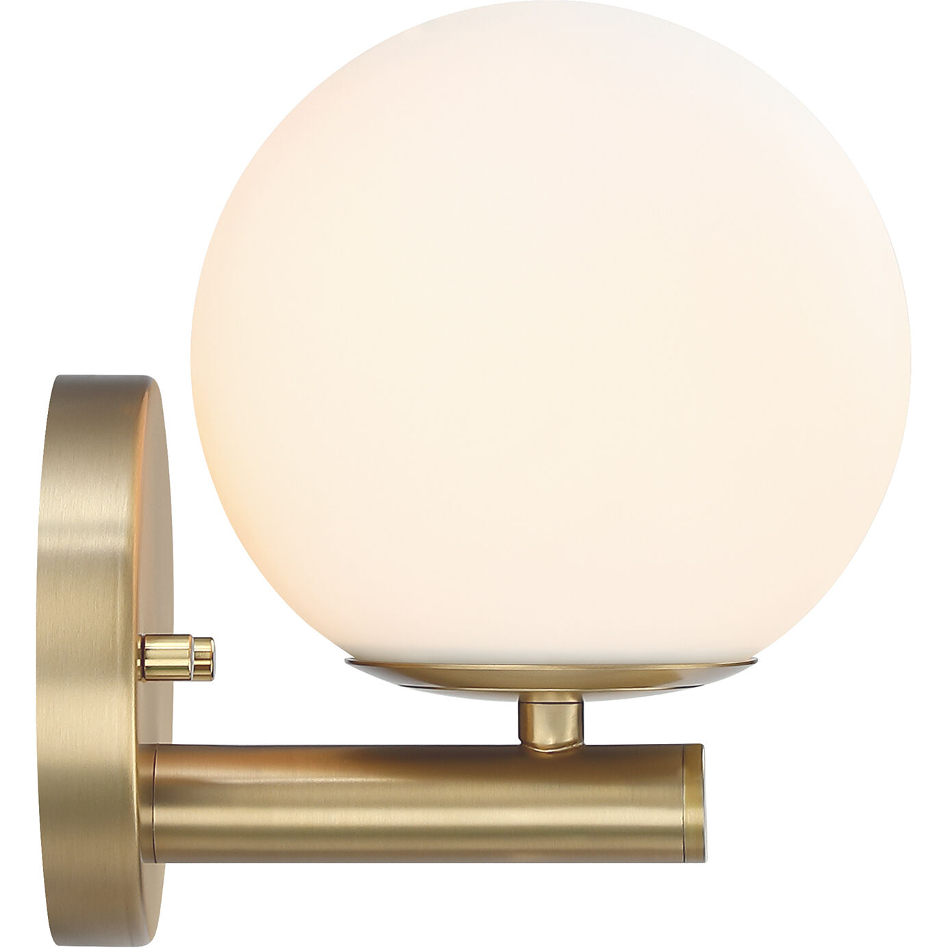 Crown Heights 1 Light 6 inch Brushed Gold Wall Sconce Wall Light in Etched