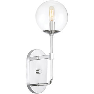 Welton 1 Light 6 inch Chrome Wall Sconce Wall Light
