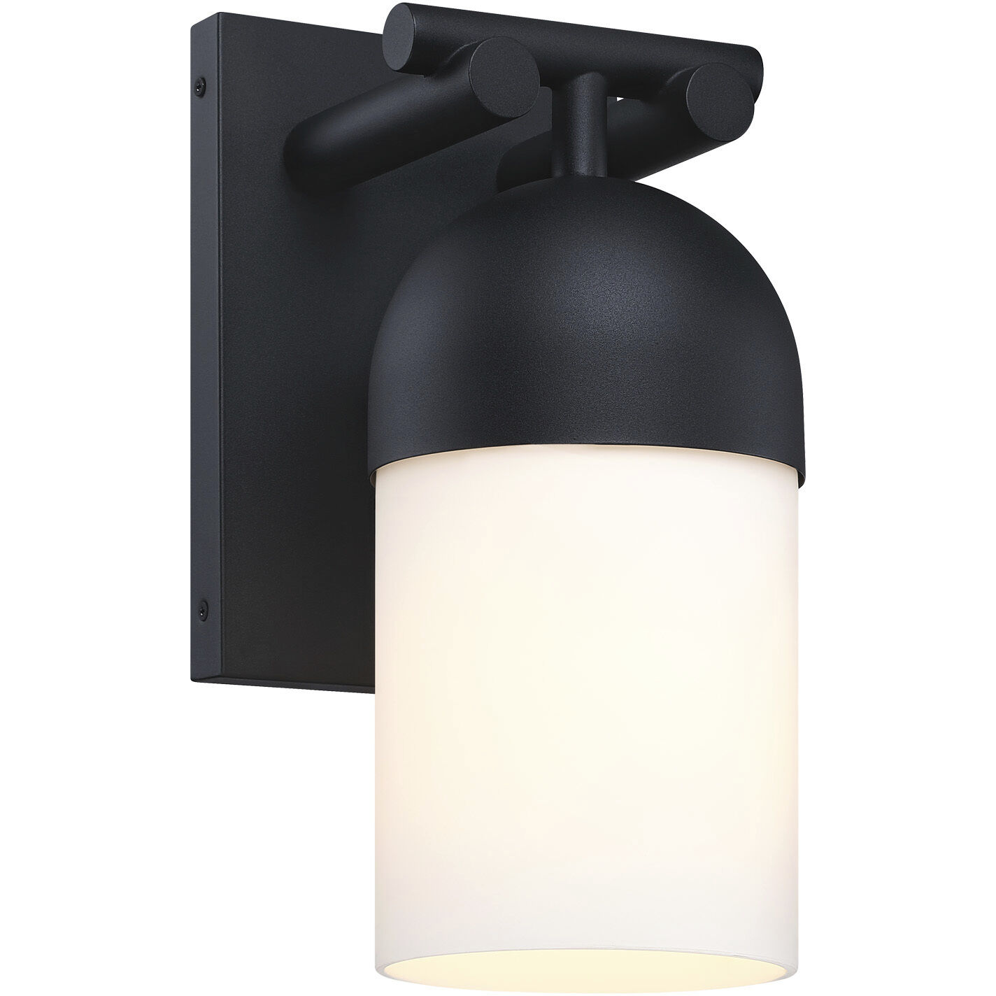 Ever Spring LED 14 inch Black Outdoor Wall Sconce