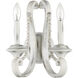 Newport 2 Light 10.25 inch Coastal Weathered White Bath Bar Wall Light