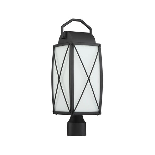 Fairlington 1 Light 20 inch Black Outdoor Post Lantern