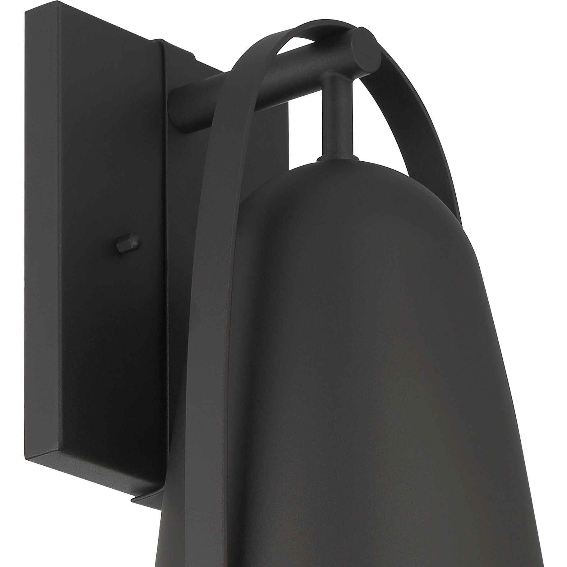 Rue 1 Light 18 inch Black Exterior Wall Lantern
