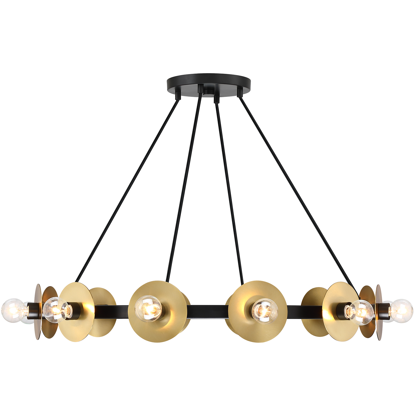 Designers Fountain D313C-12CH-MB Harmoni 12 Light 30 inch Matte