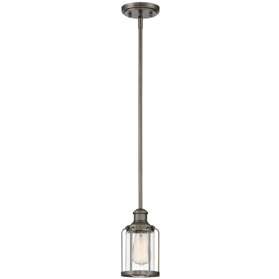 Anson 1 Light 5 inch Satin Copper Bronze Mini Pendant Ceiling Light