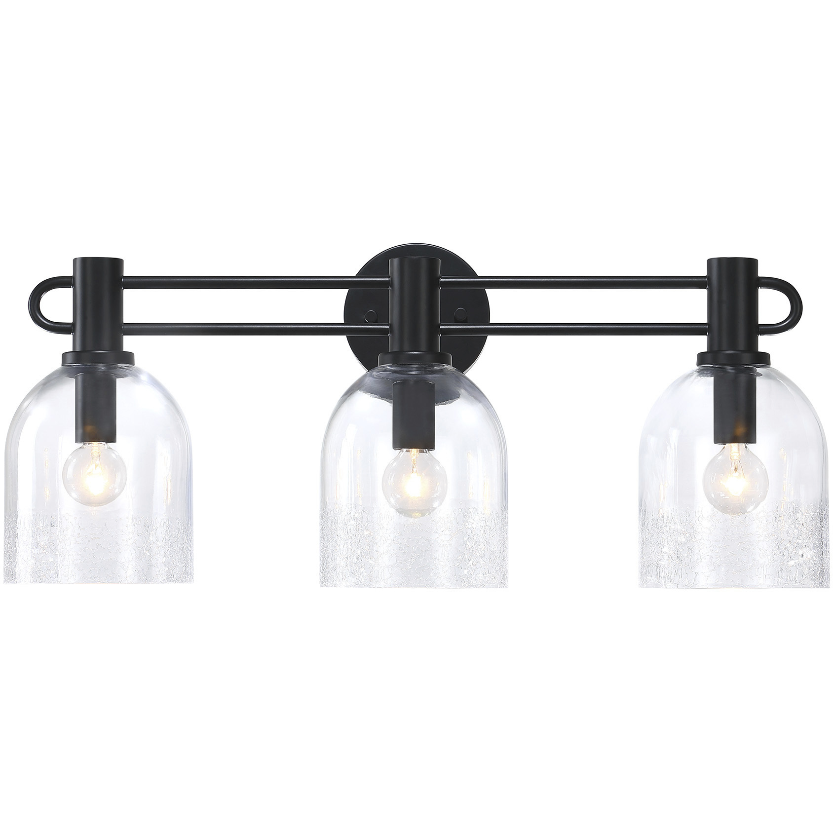 Astra LED 24 inch Matte Black Vanity Wall Light