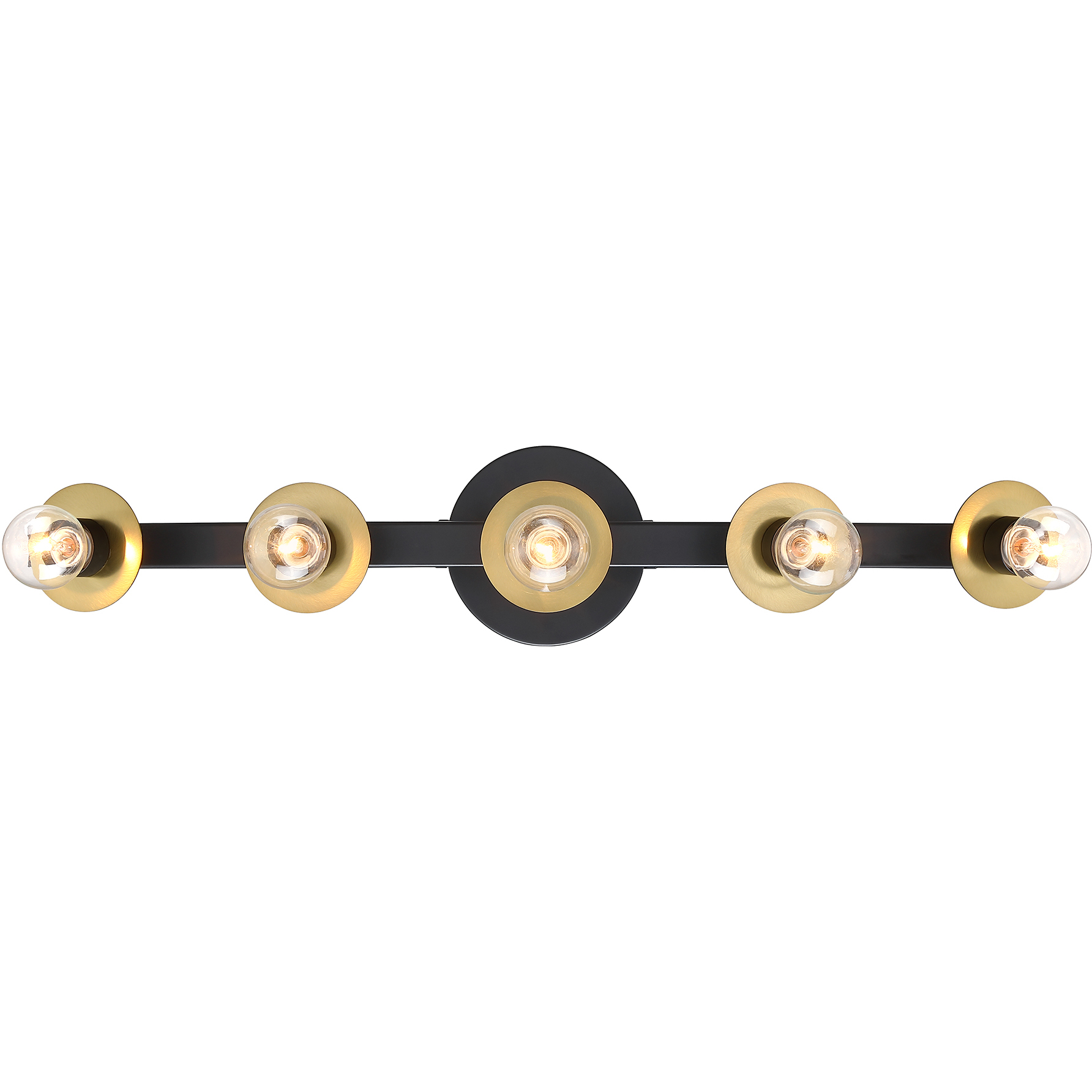 Harmoni 5 Light 24.25 inch Matte Black Vanity Light Wall Light