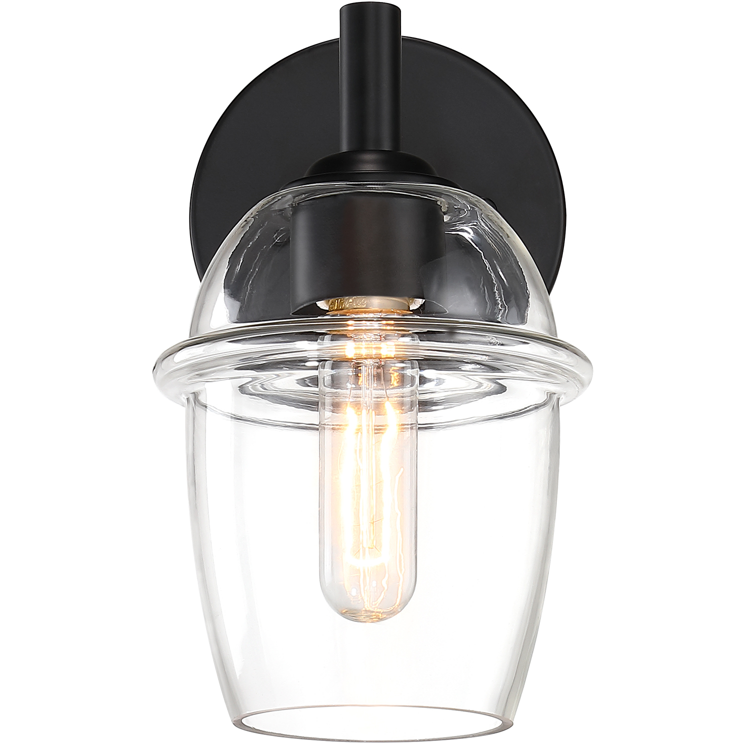 Summer Jazz 1 Light 5.5 inch Matte Black Wall Sconce Wall Light