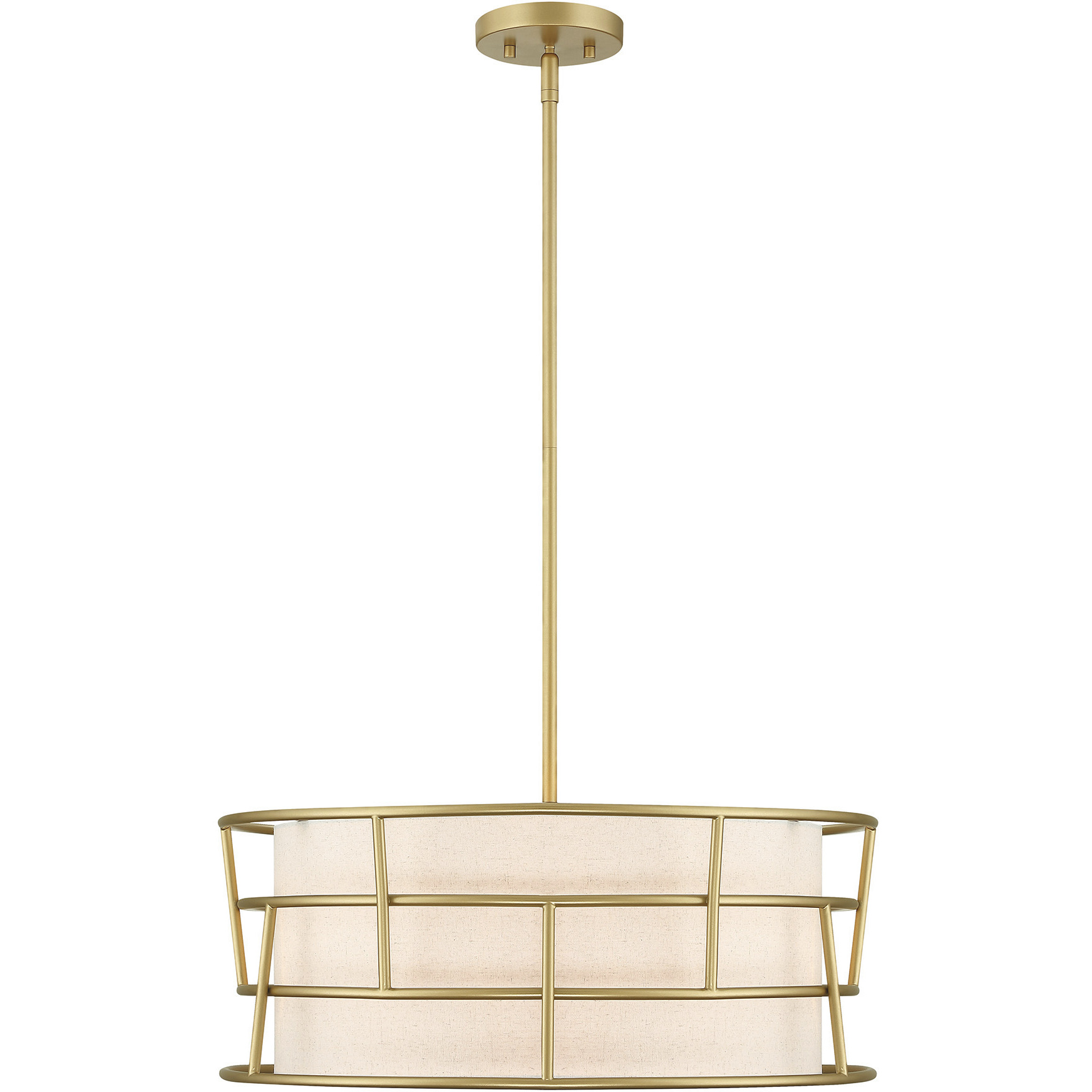 Aria Falls LED 22 inch Golden Mist Pendant Ceiling Light