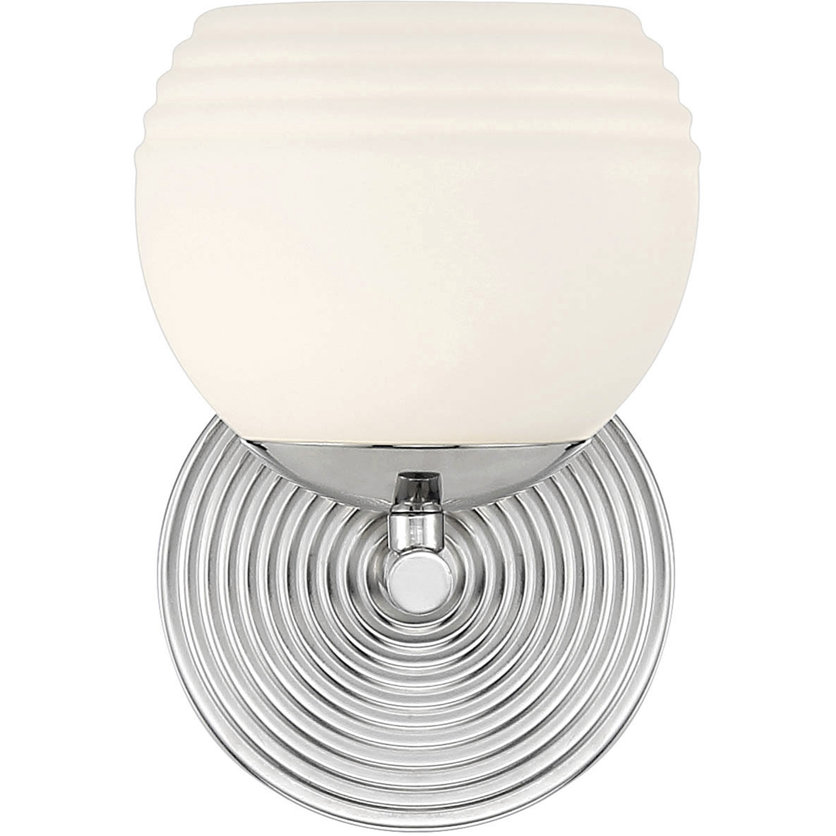 Moon Breeze 1 Light 6 inch Polished Nickel Wall Sconce Wall Light