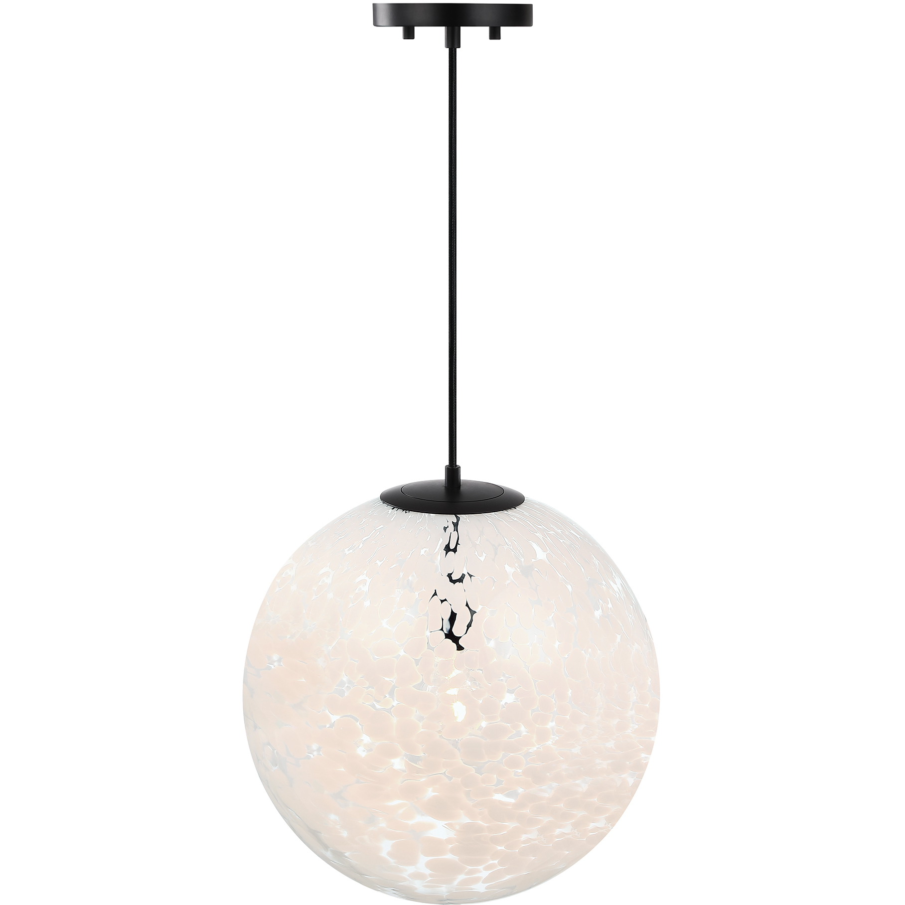 Circo 1 Light 14 inch Matte Black Pendant Ceiling Light