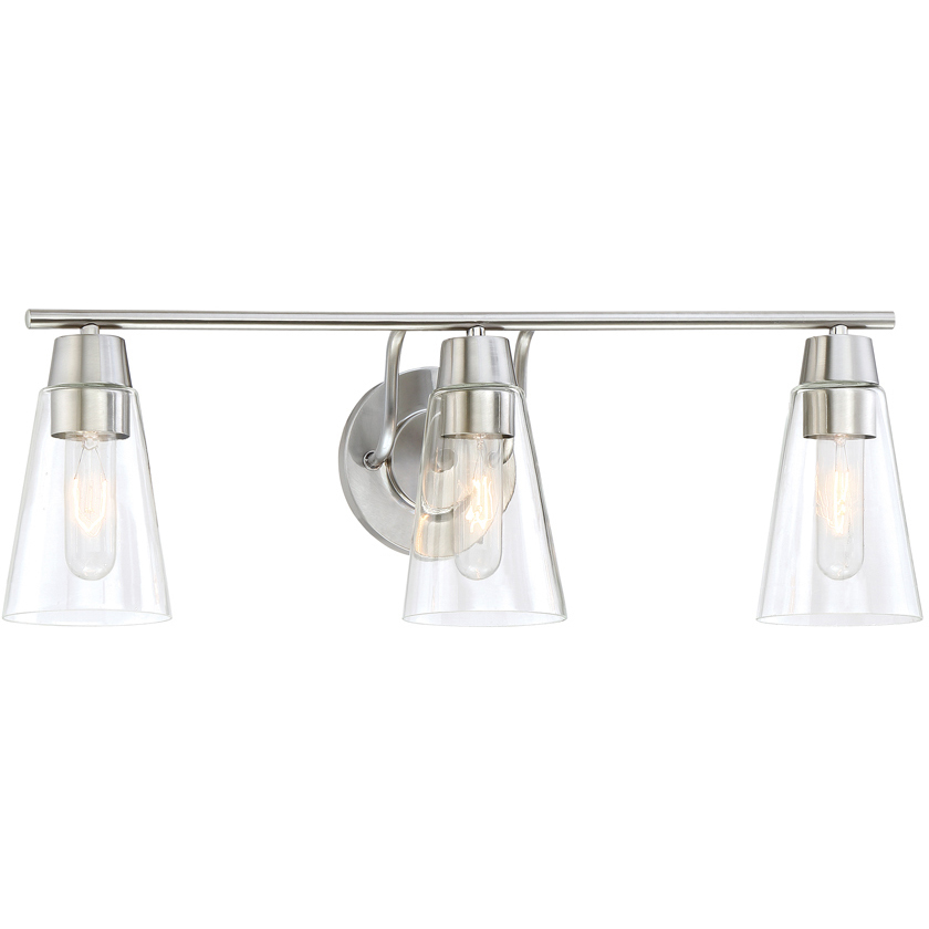 Designers Fountain 87803-SP Echo 3 Light 24.63 inch Satin Designers Fountain 87803-SP Echo 3 Light 24.63 inch Satin