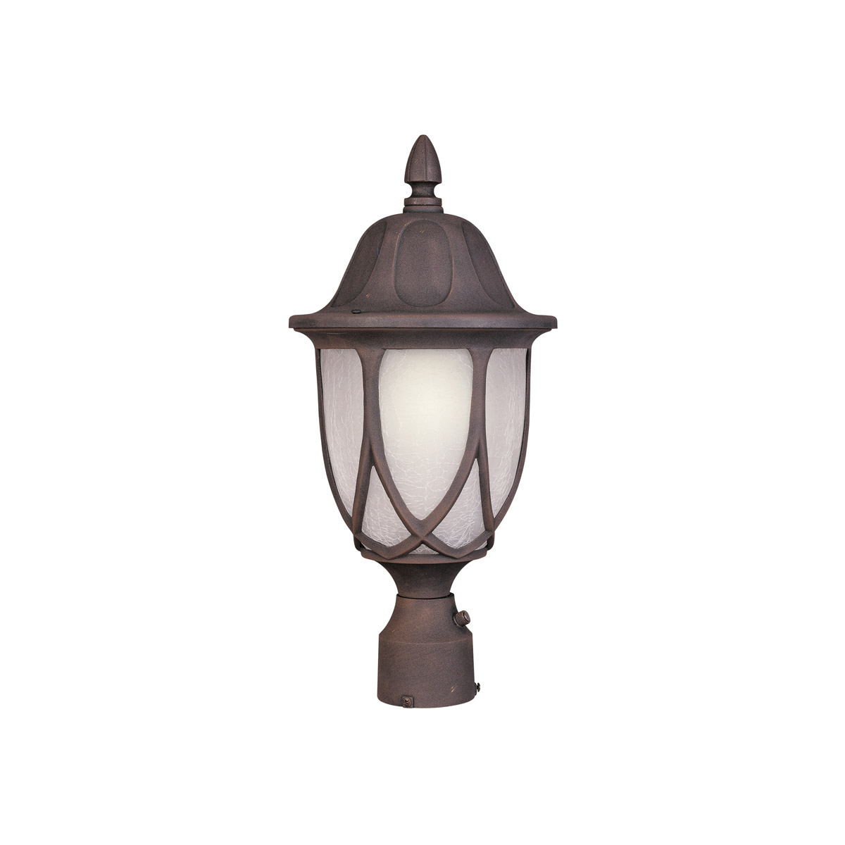 2021超人気 ウェルショップDesigners Fountain 1923-WH Riviera Outdoor Post Lantern Light,  White