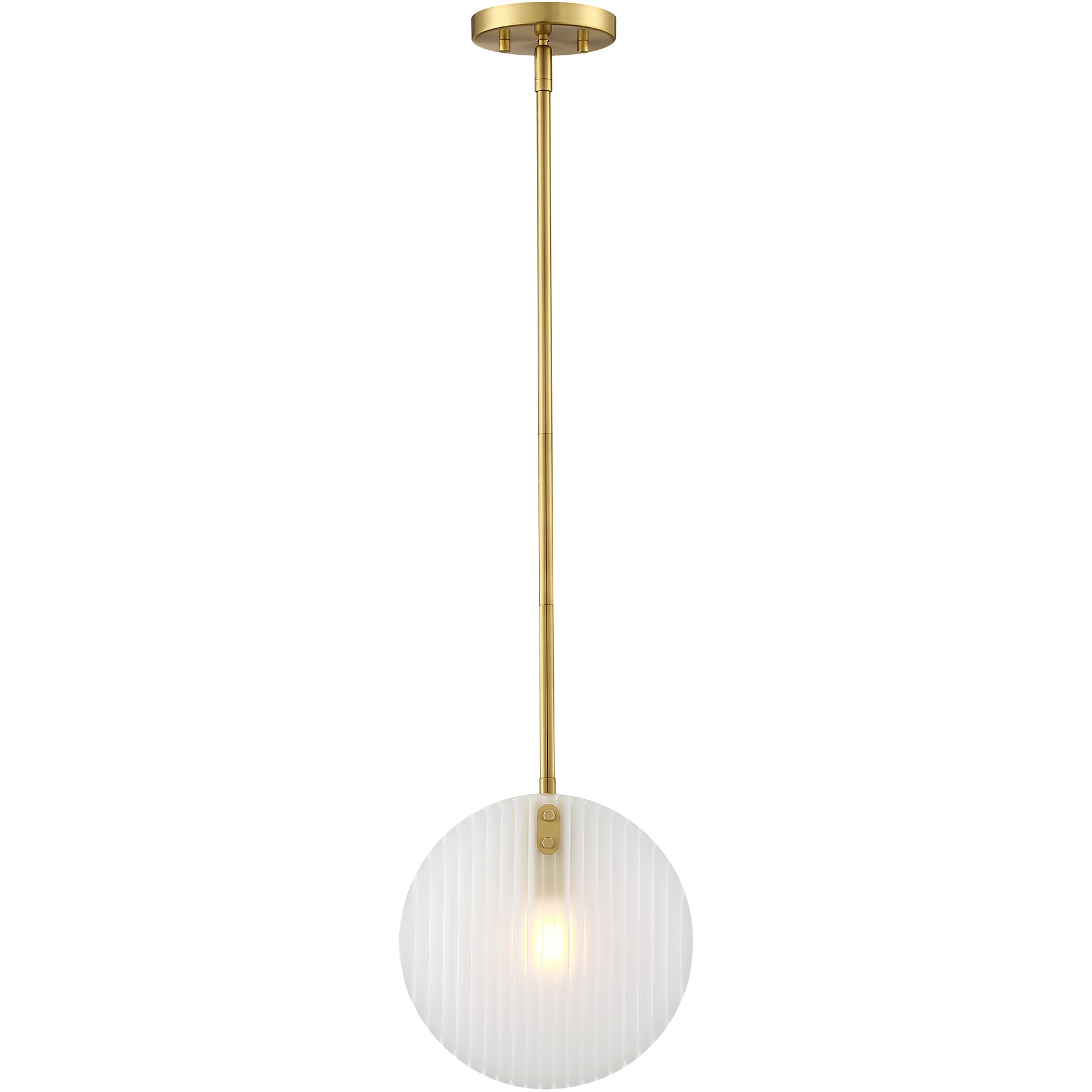 Sky Fall 1 Light 10 inch Brushed Gold Pendant Ceiling Light