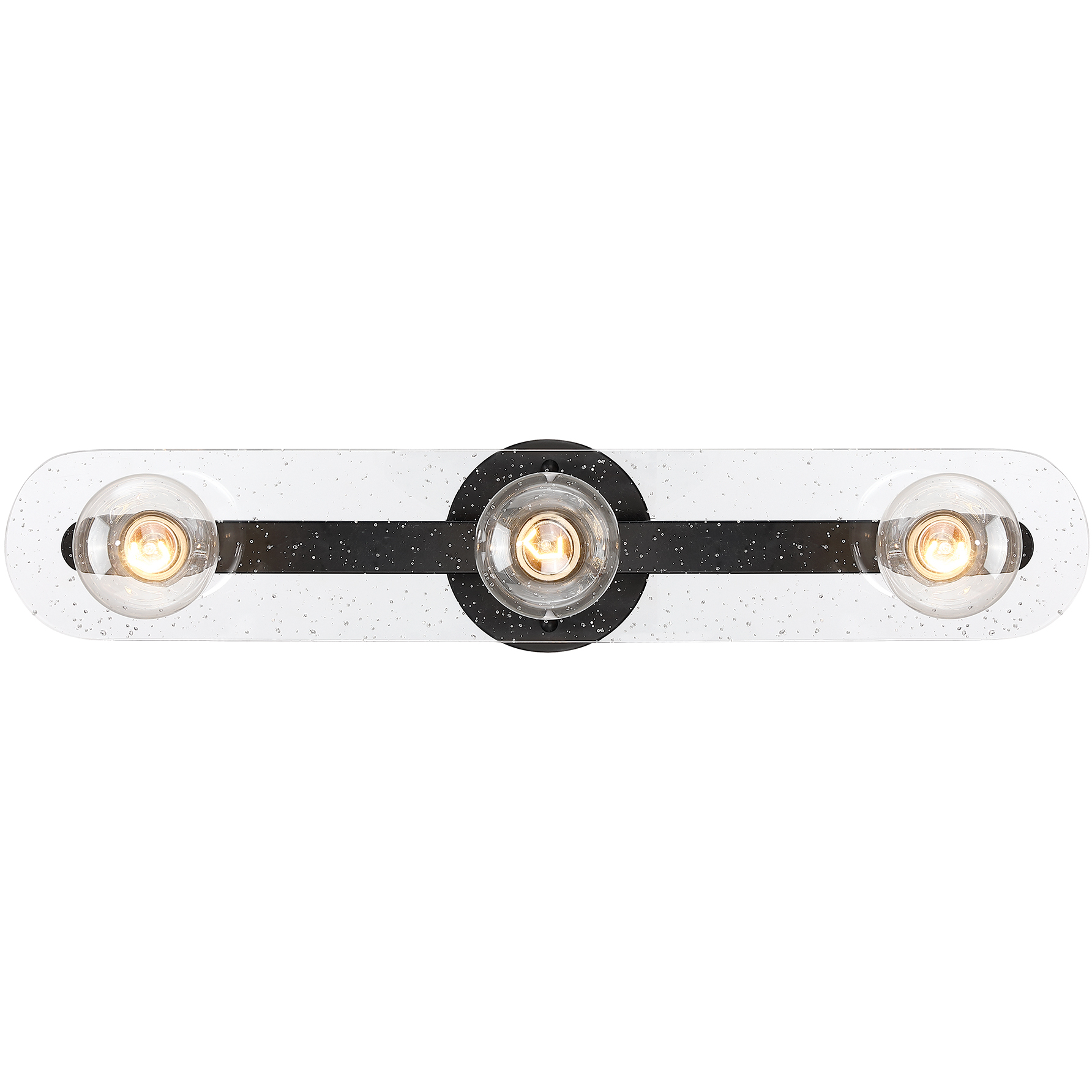 Demi 3 Light 24 inch Matte Black Vanity Light Wall Light
