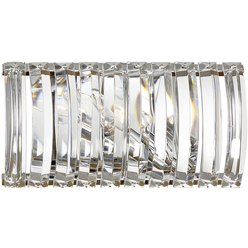 Allure 1 Light 10 inch Chrome Wall Sconce Wall Light