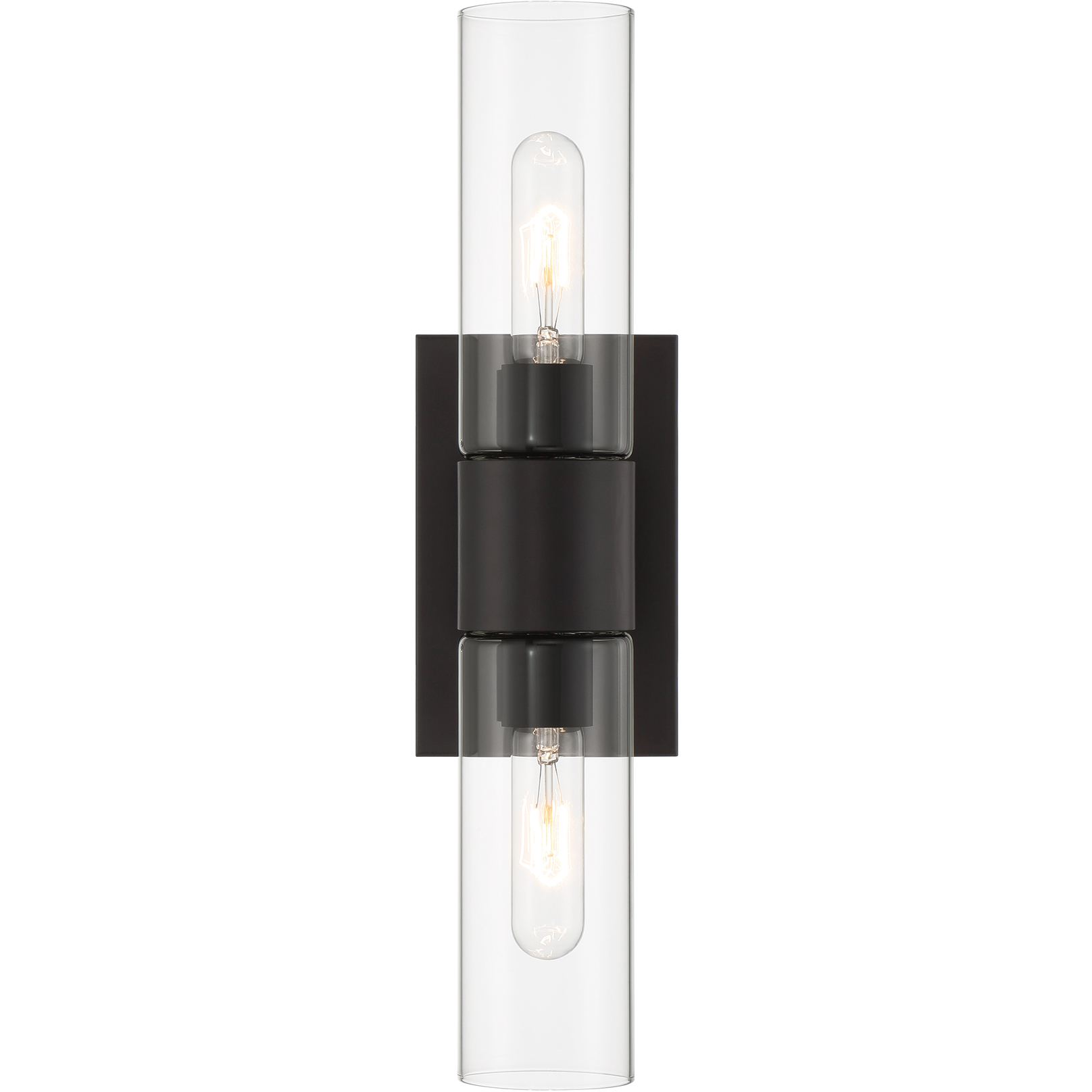Anton 2 Light 4.5 inch Matte Black Wall Sconce Wall Light