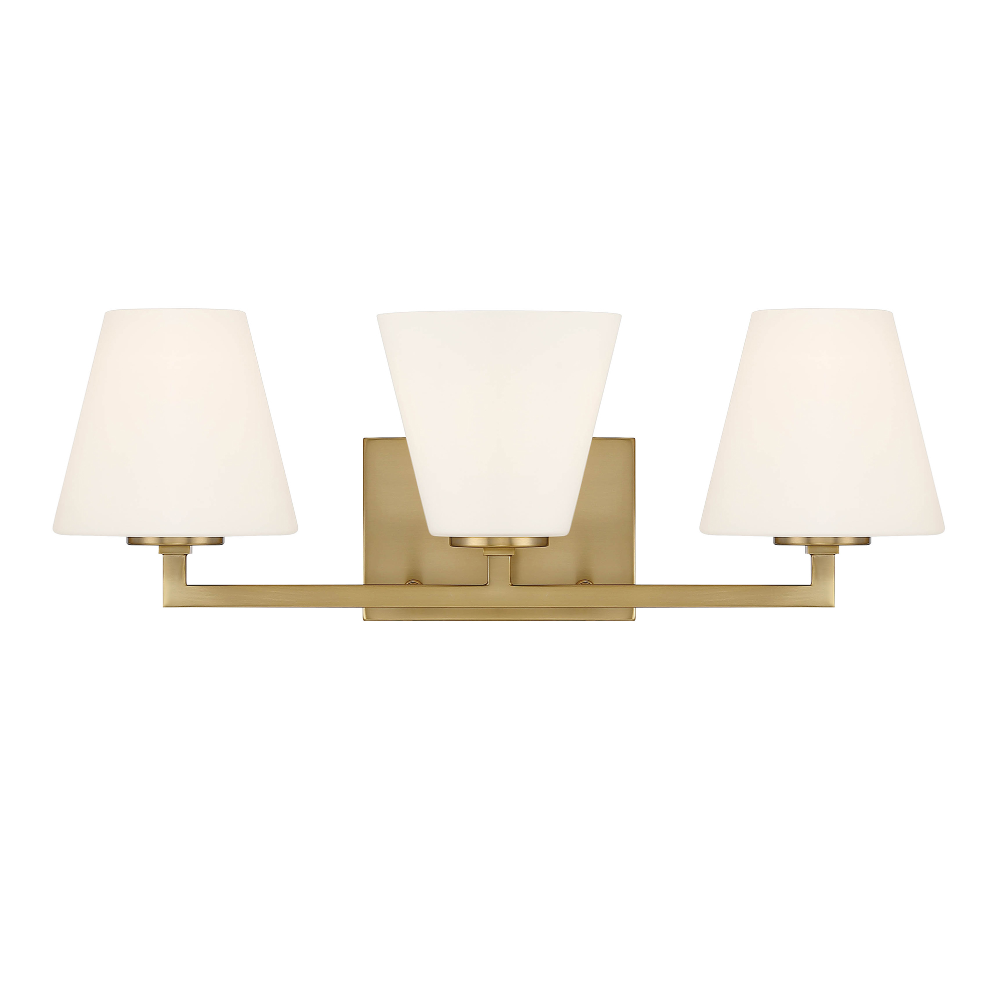 Designers Fountain D255M 3B BG Palmyra 3 Light 24 inch Brushed Gold Vanity Light Wall Light