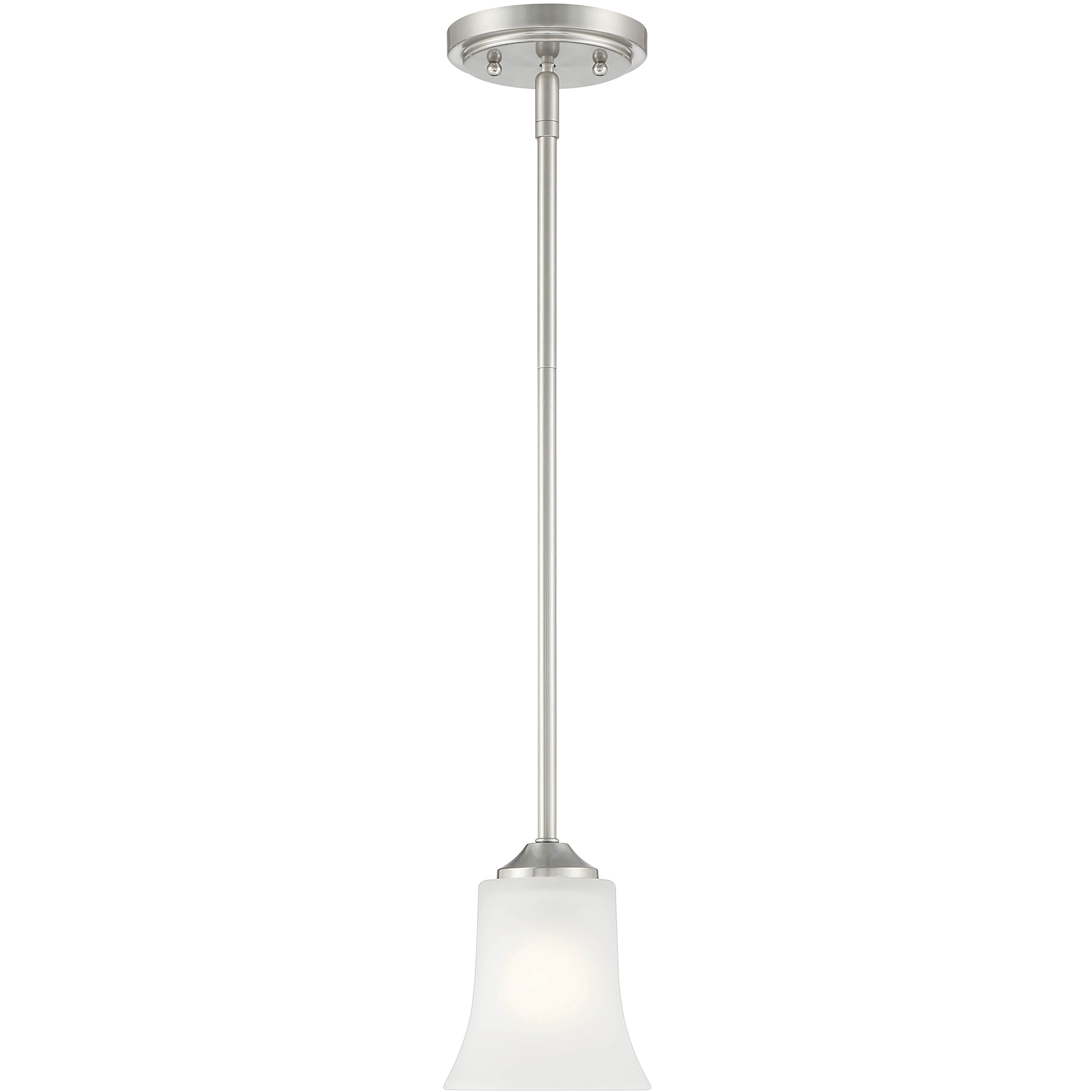 Bronson 1 Light 5 inch Brushed Nickel Pendant Ceiling Light