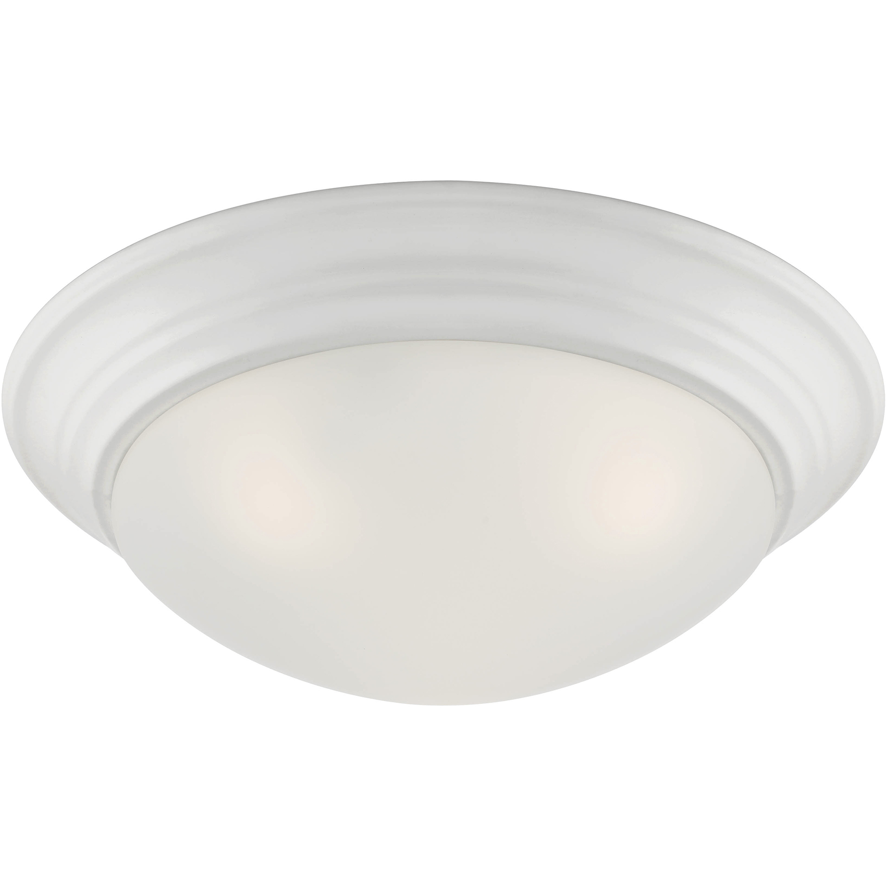 Tap 3 Light 17 inch Matte White Flush Mount Ceiling Light