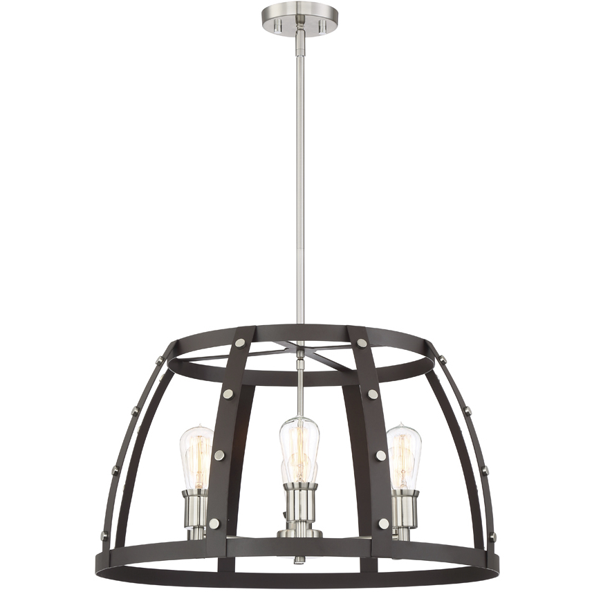 Presidio 6 Light 24 inch Rustique Chandelier Ceiling Light