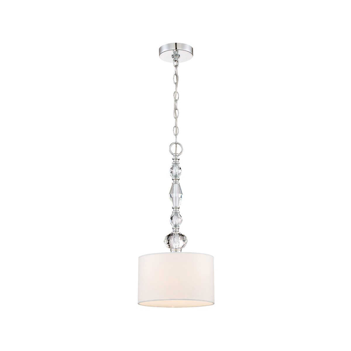 Designers Fountain 89930-CH Evi 1 Light 10 inch Chrome Mini