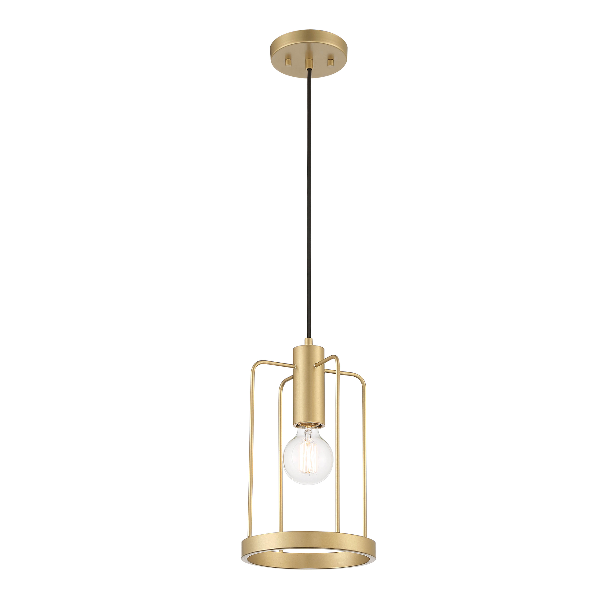 Tafo 1 Light 8 inch Golden Mist Pendant Ceiling Light
