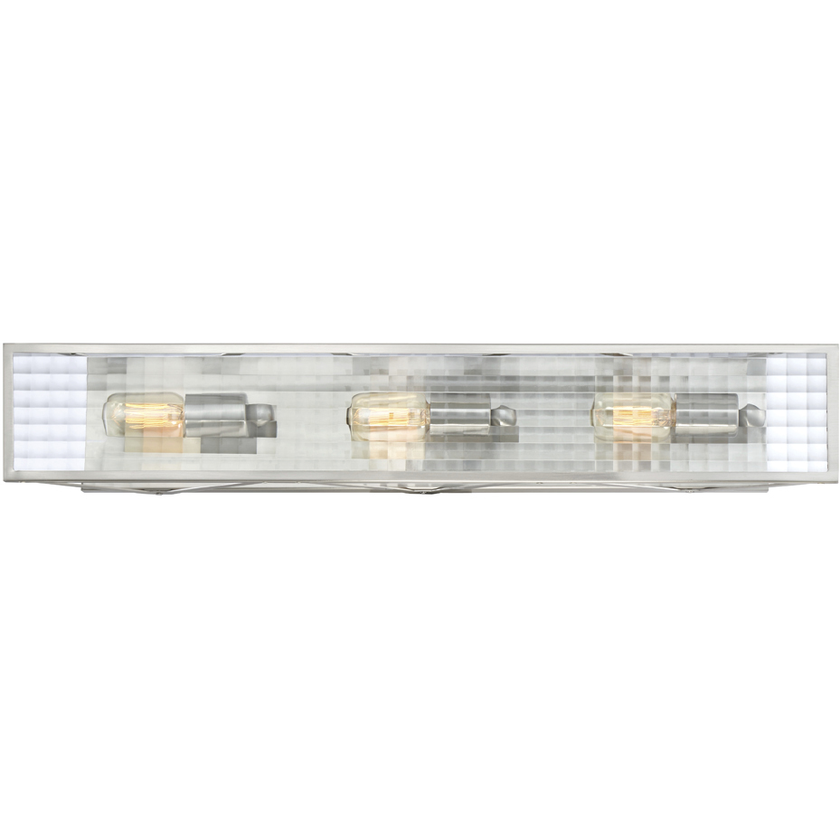 Pivot 3 Light 30.25 inch Satin Platinum Vanity Light Wall Light