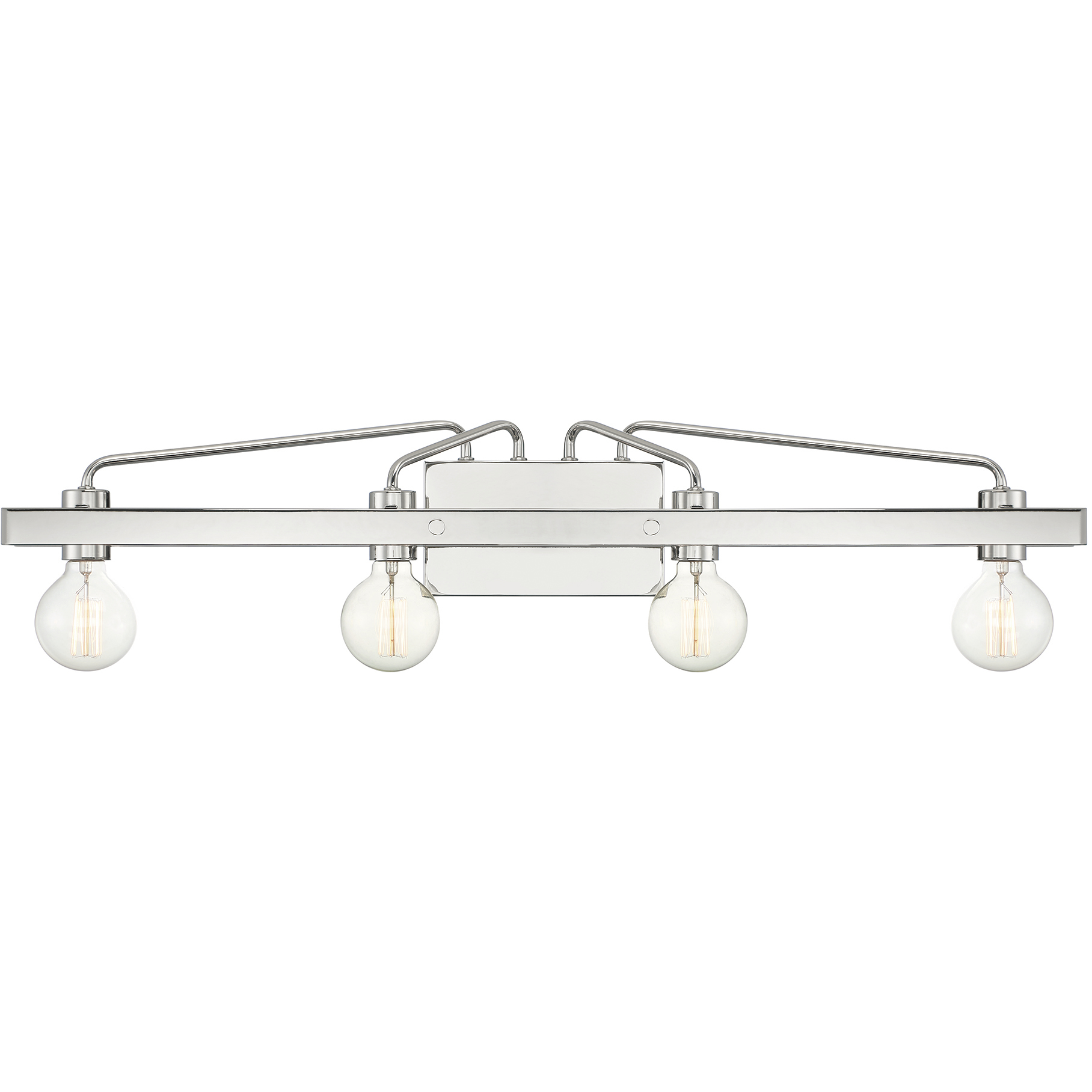 Ravella 3 Light 33.25 inch Polished Nickel Bath Bar Wall Light