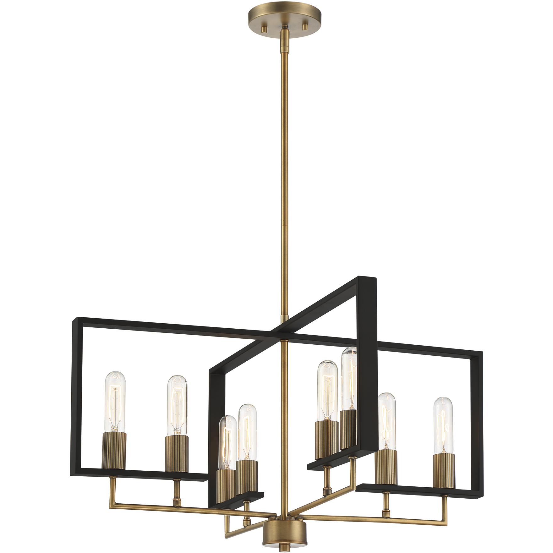 Designers Fountain D233M-8CH-OSB Chicago PM 8 Light 28 inch