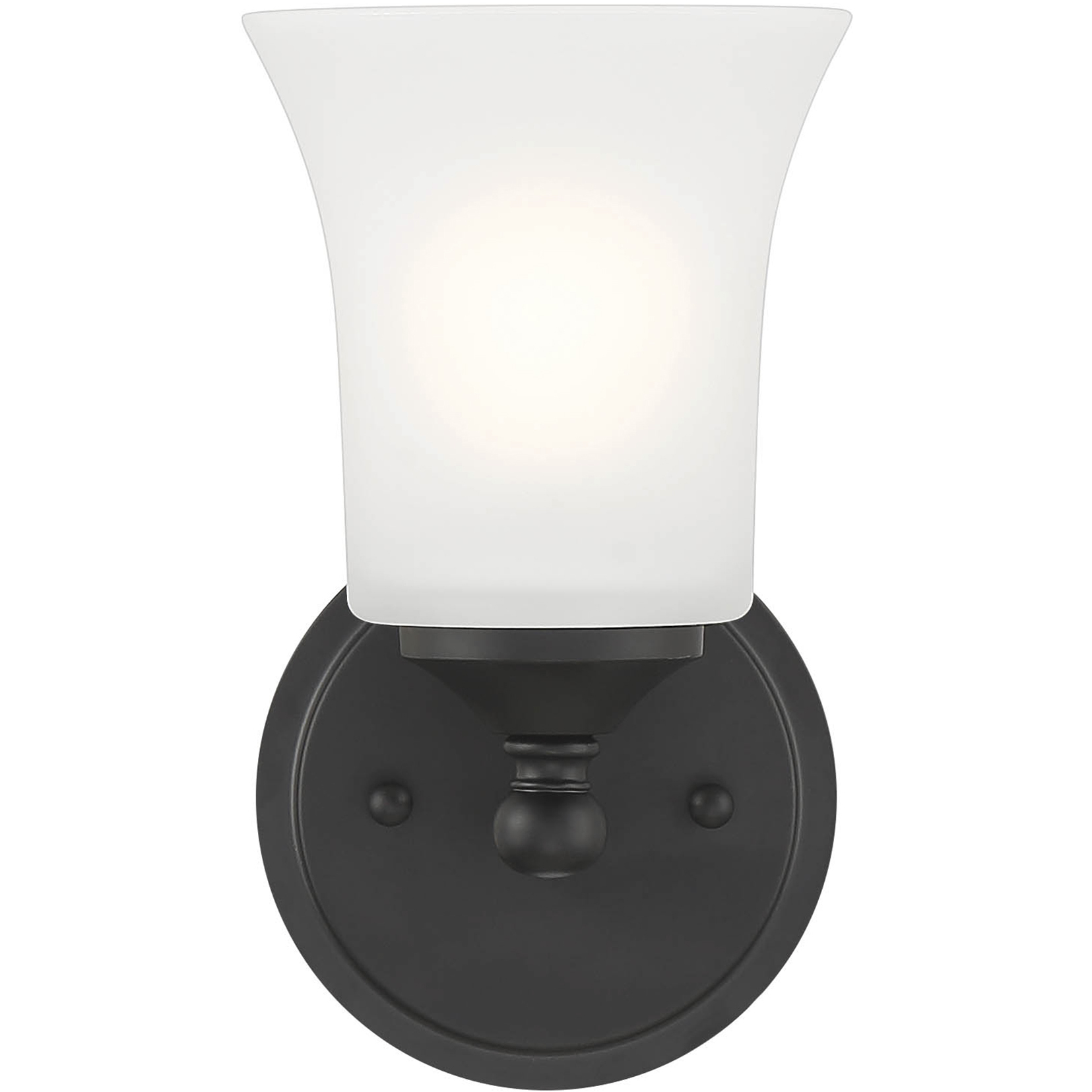 Bronson 1 Light 5 inch Matte Black Wall Sconce Wall Light