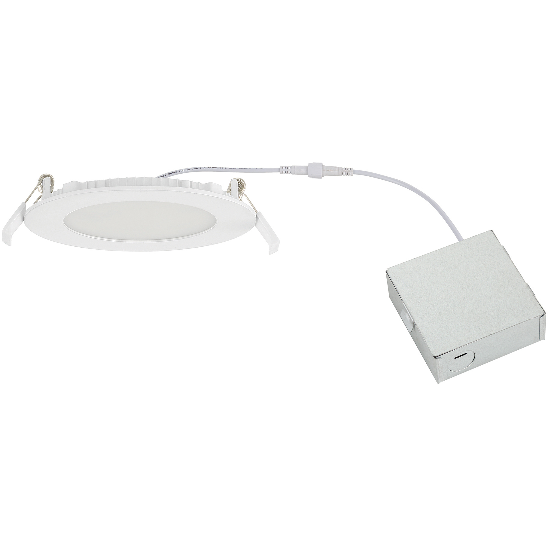 EnviroLite LED 4.72 inch White Slim Panel Downlight Ceiling Light